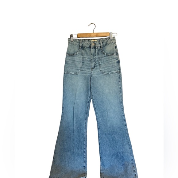 Marine Layer wide leg jeans size 4 - Picture 3 of 6